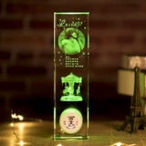 Crystal Creative Ceremony Day Day Boys Get Grivest Griffy Wifle, Студенческая светящаяся индивидуальная свадьба подарка на день рождения