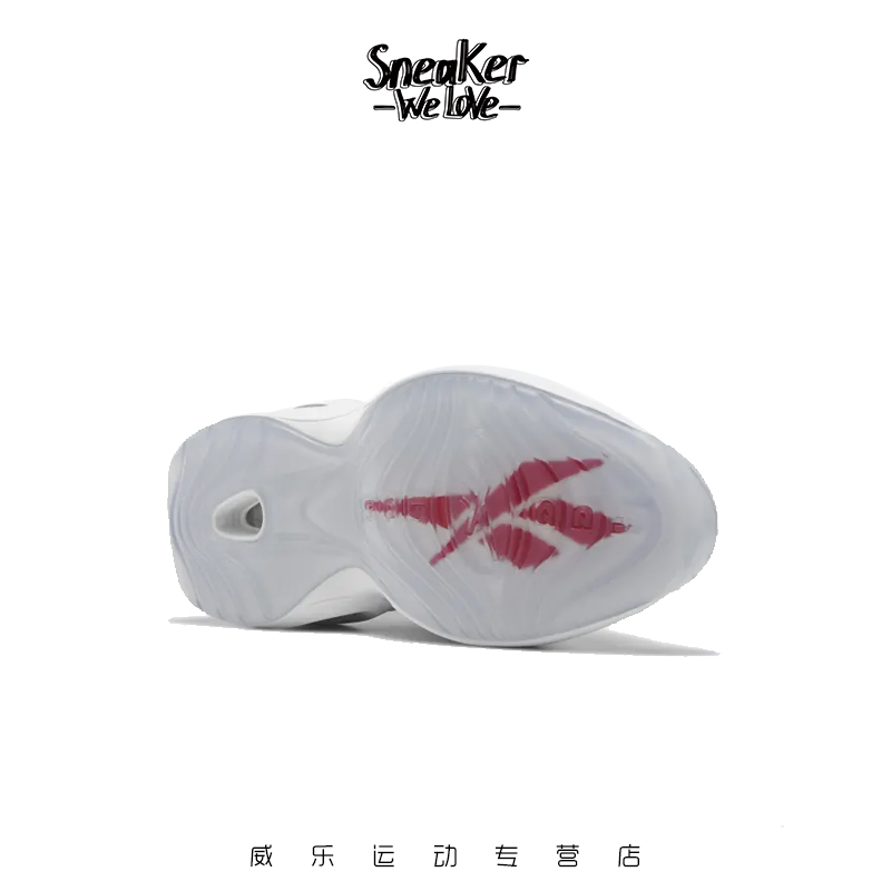 Reebok锐步 Question Mid 艾弗森 复古运动篮球鞋 GX0230