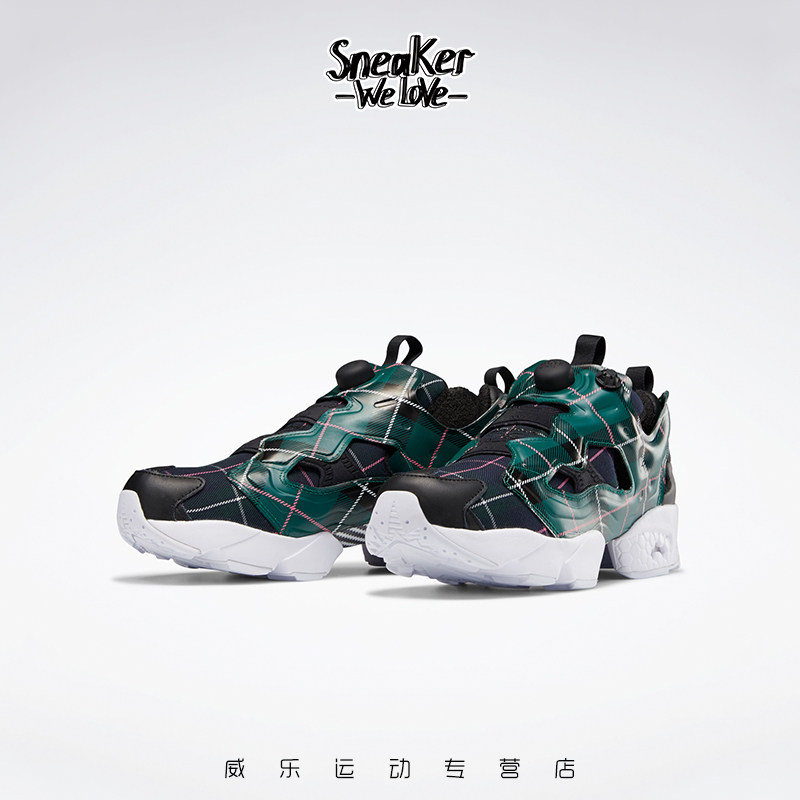 reebok instapump fury og mu跑步鞋 威乐运动跑步鞋