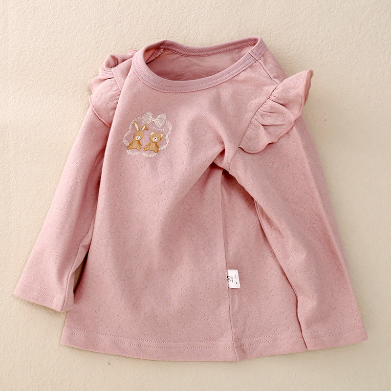 清仓公主衫秋冬保暖上衣纯棉无荧光a类女童秋衣打底衫长袖T恤,淘宝优惠券,粉丝福利购,淘宝优惠卷