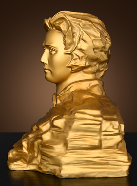 纯铜青年毛主席像橘子洲头半身