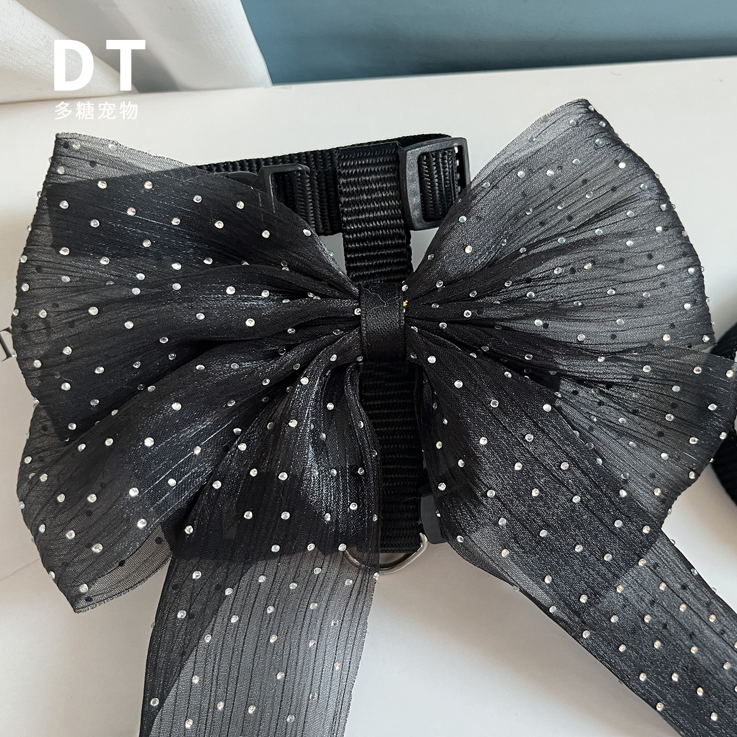 高颜值大蝴蝶结宠物防挣脱牵引绳小型犬工字型外出遛狗猫胸猫狗绳,淘宝优惠券,粉丝福利购,淘宝优惠卷