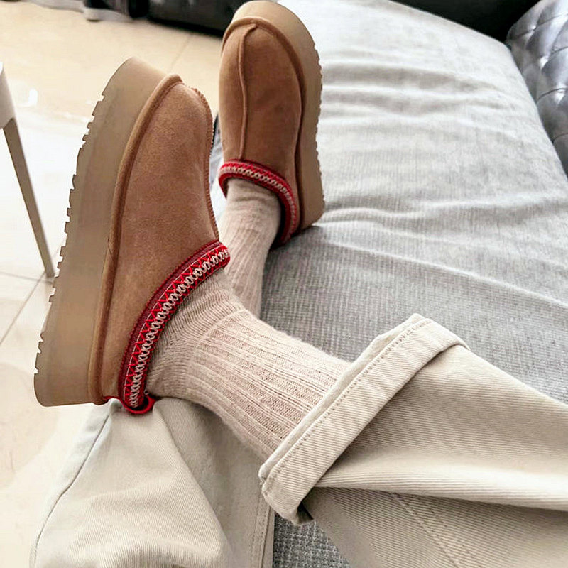 2024冬季毛毛女鞋松糕厚底增高包头外穿羊毛半包拖鞋明星同款棉鞋,淘宝优惠券,粉丝福利购,淘宝优惠卷