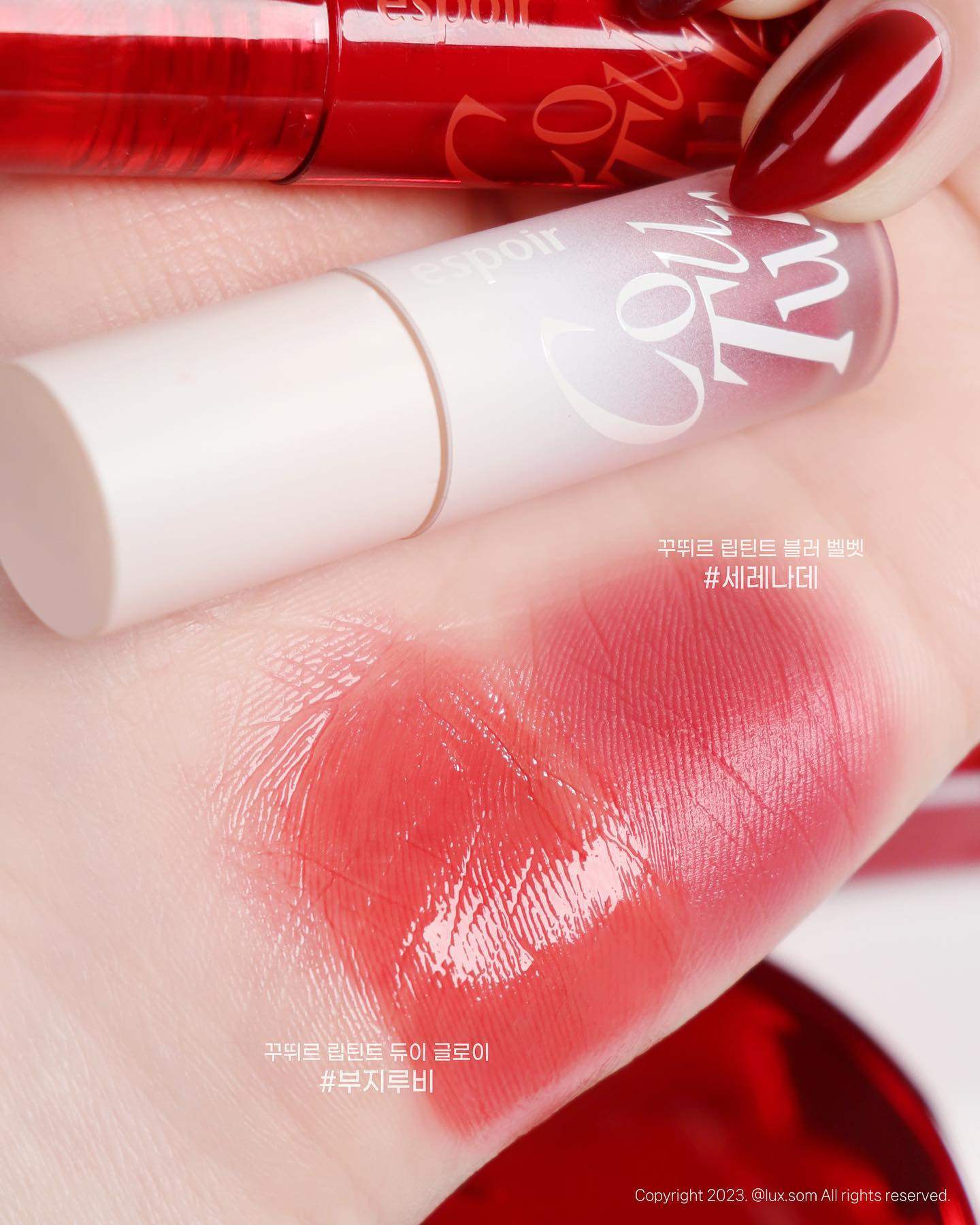 韩国 espoir/艾丝珀  Be Velvet丝绒哑光红气垫送唇釉黑壳遮瑕正,淘宝优惠券,粉丝福利购,淘宝优惠卷