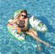 Inflatable hammock swimming pool floating raft