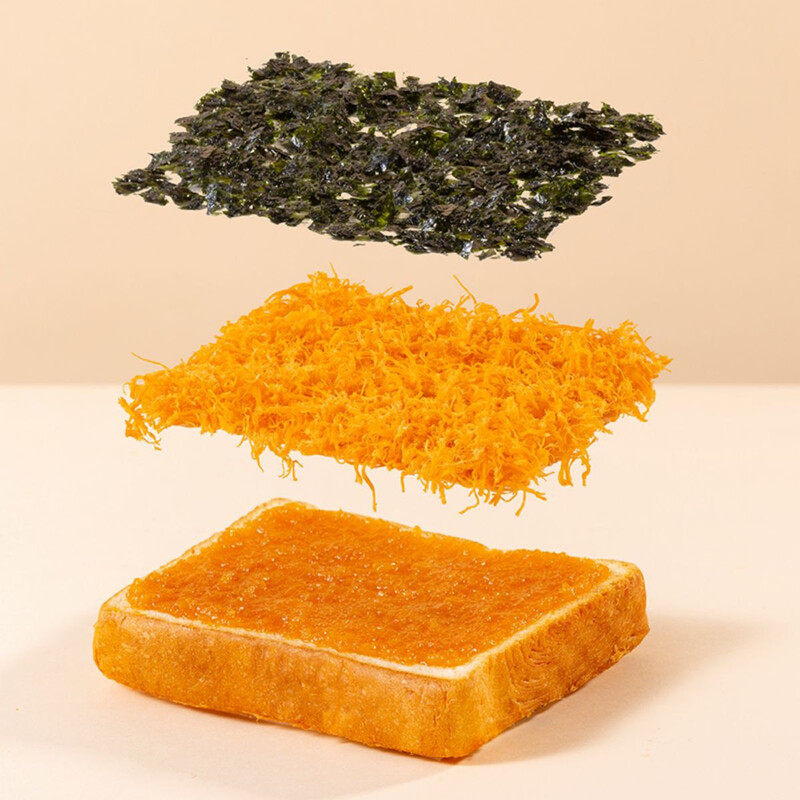 豪士咸蛋黄肉松吐司三明治海苔夹心口袋面包早餐整箱408g,淘宝优惠券,粉丝福利购,淘宝优惠卷