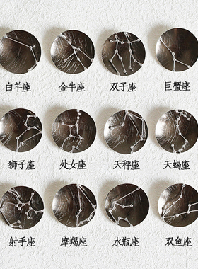 守护星宫丨十二星座纯银项链