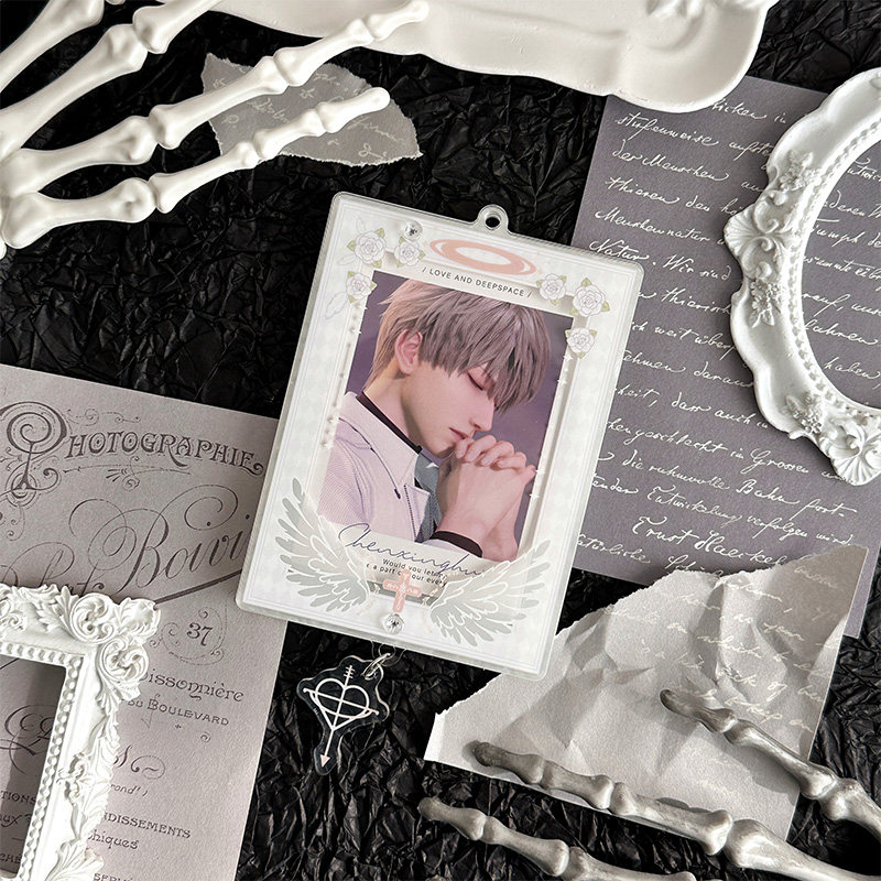 b品3折 气球暖暖星 现货堕落天使亚克力卡套谷美收纳恶魔天使系列,淘宝优惠券,粉丝福利购,淘宝优惠卷