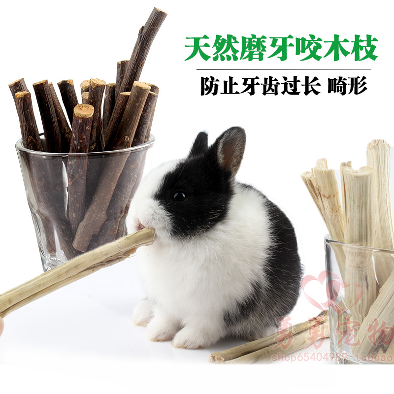 兔子磨牙棒石零食仓鼠龙猫荷兰猪宠物用品玩具苹果枝树枝套餐齐全
