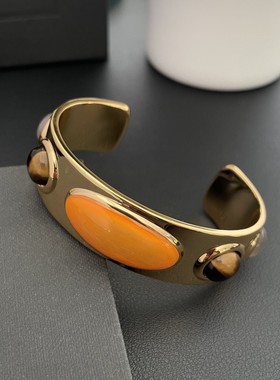 饰品手镯黄铜纹环形欧美