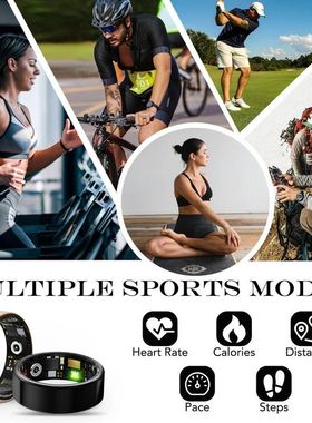 跨境私模R11M智能戒指心率血氧100+运动模式 Smart Ring智能指环