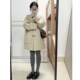 High-end double-sided cashmere coat Korean wool
