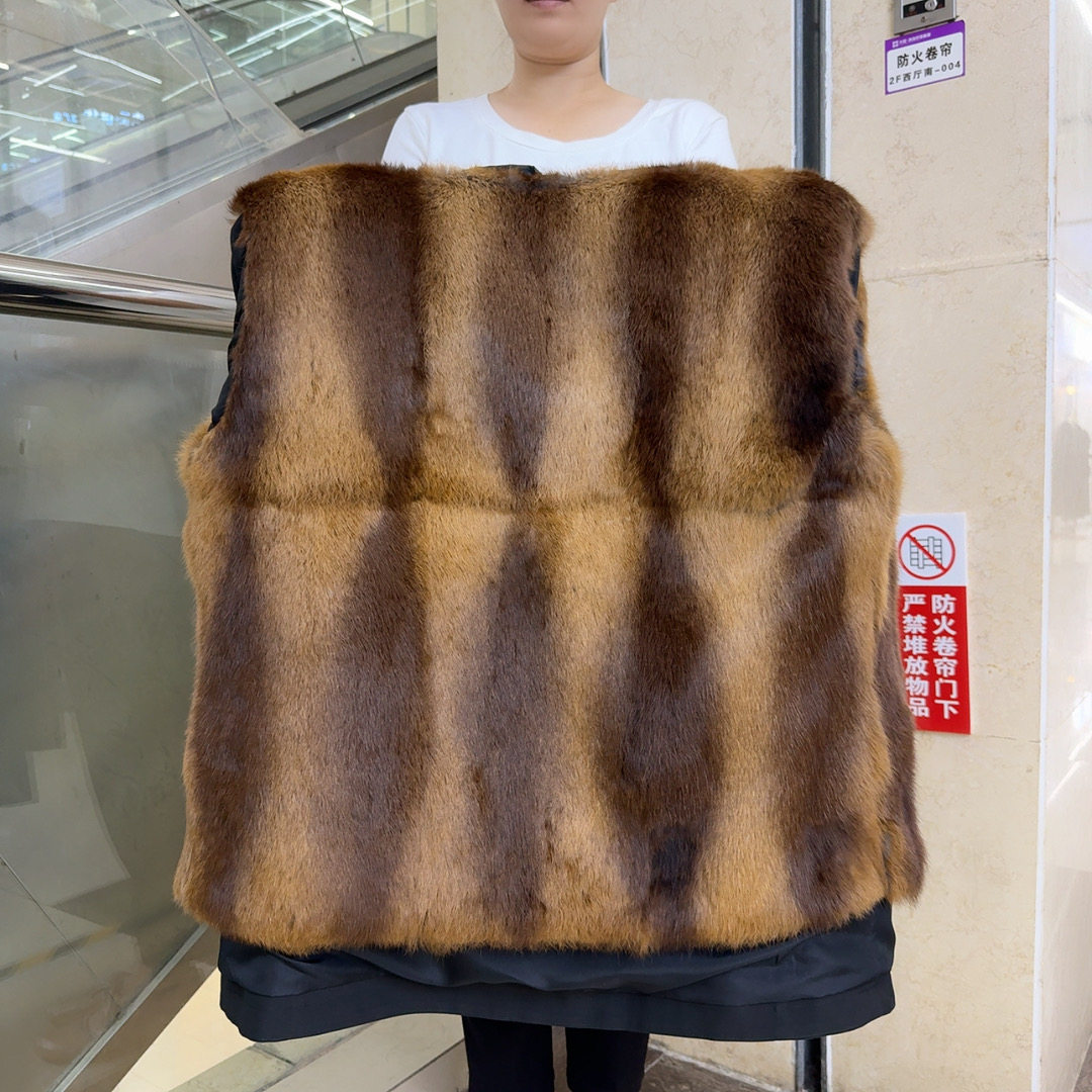 2025新款男士派克服仿青根貂兔毛可拆卸内胆真皮加厚冬男皮草外套 - 图2