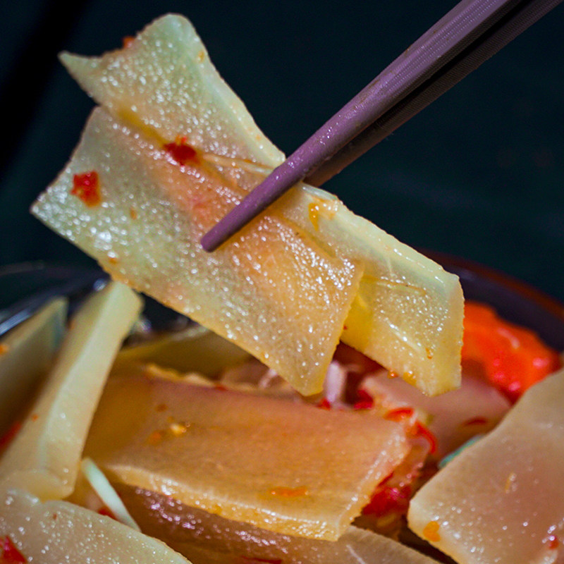 云南普洱西盟佤族美食佤味柠檬牛皮麻辣云南网红柠檬牛皮菜根500g,淘宝优惠券,粉丝福利购,淘宝优惠卷