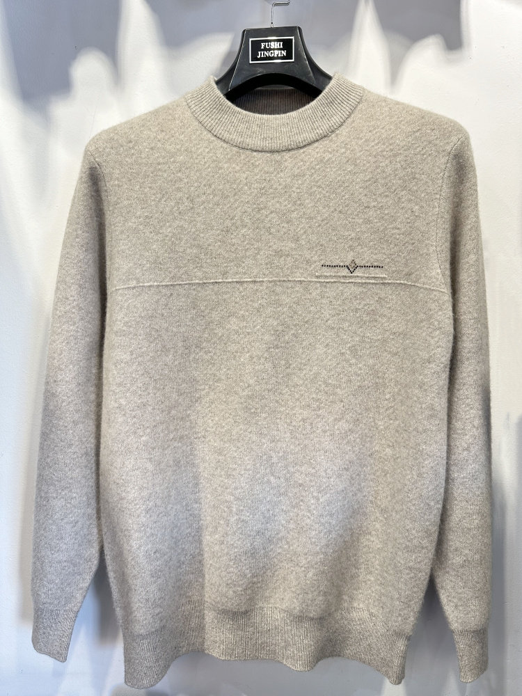 中老年男士羊毛衫2025新款加厚毛衣冬季爸爸打底针织衫父亲羊绒衫,淘宝优惠券,粉丝福利购,淘宝优惠卷