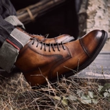 Martens, комфортные короткие сапоги, трендовые ботинки на платформе, европейский стиль, из натуральной кожи