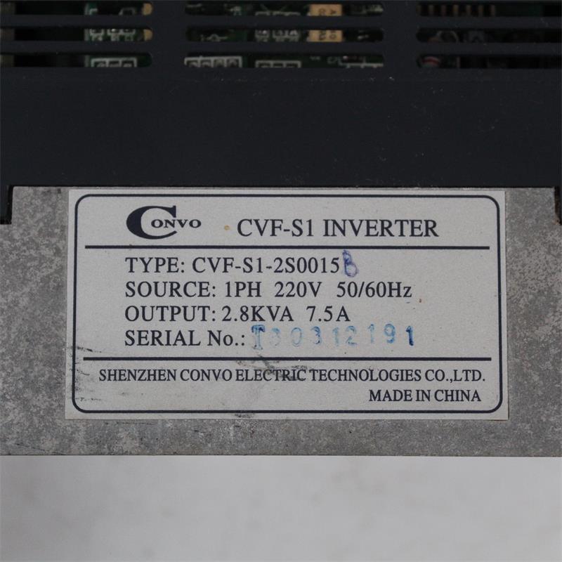 CONVO  CVF-G2 -4T0015C -4T0037C S1-2S0015B -2S0007B INVERTER - 图2