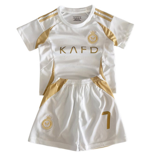 利雅得胜利C罗球衣主场客场儿童足球服套装男女童速干训练服定制 - 图3