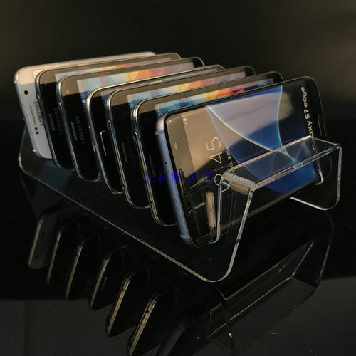 12手机展示置放架子多托展示支架充电置放手机托架会议手机置放架 - 图2