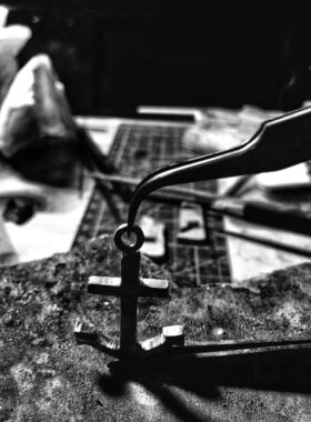 手工纯银船锚S925水手海盗配饰非泰国手工非同款非网红独立设计