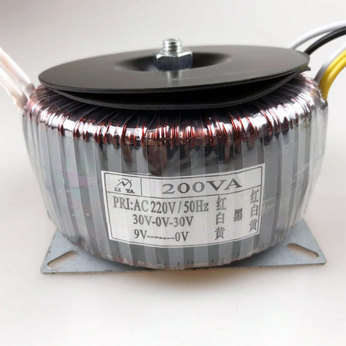 200w环形变压器 220V转双30V单9V 音响功放耳放电源 纯铜厂家定制 - 图3