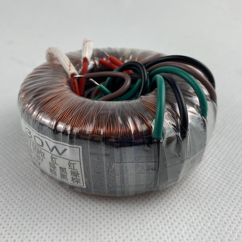 30W环形变压器220V双18V双9V发烧HIFI音响电源纯铜足功率单相隔离 - 图1