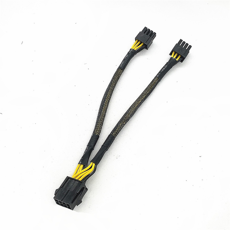 PCIE 显卡6针6pin转显卡8针8pin 18AWG 电脑主机箱电源转接延长线 - 图3