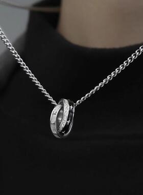双环追光者情侣项链潮牌人士巨爱