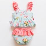 Детский раздельный милый свежий купальник для принцессы для школьников