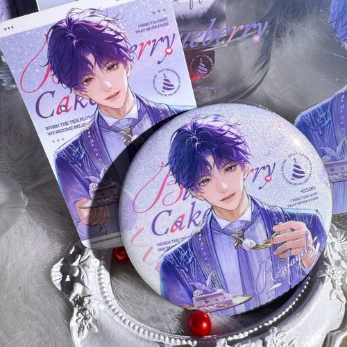 [现货]恋与深空祁煜同人周边企划《Blueberry cake》 - 图1