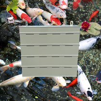 New type of brocade carp pool filter Drop flow box Large drop filter box Fish box External upper filter dry and wet separation fish tank