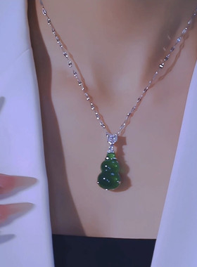 复古简约葫芦项链女款