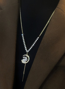 兔子网红爆款毛衣链女