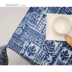 Khăn trải giường bằng vải cotton Nhật Bản retro sắp xếp trừu tượng khăn trải bàn kiểu Trung Quốc khăn trải bàn vải bọc bàn cà phê vải lưới màu đỏ tùy chỉnh - Khăn trải bàn khăn trải bàn hoa văn Khăn trải bàn