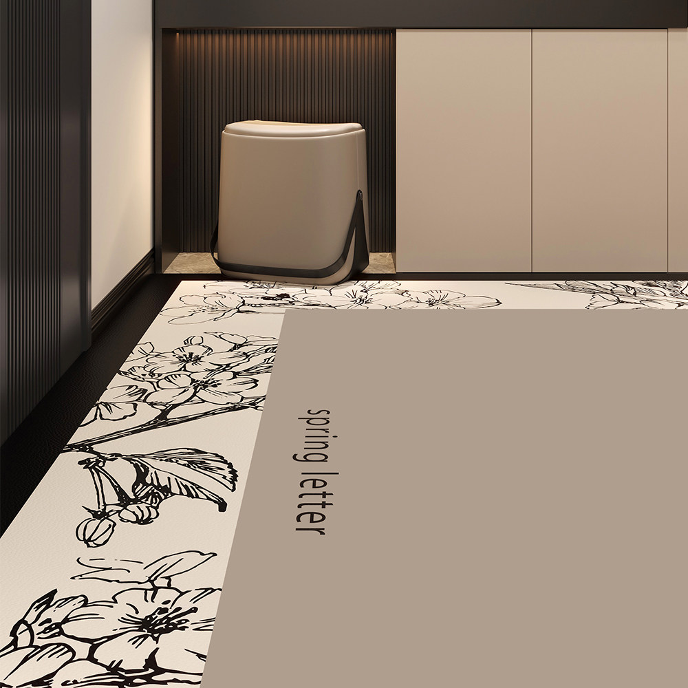 中古风入户门地垫高级感进门门垫防滑耐脏可裁剪玄关地毯脚垫,淘宝优惠券,粉丝福利购,淘宝优惠卷