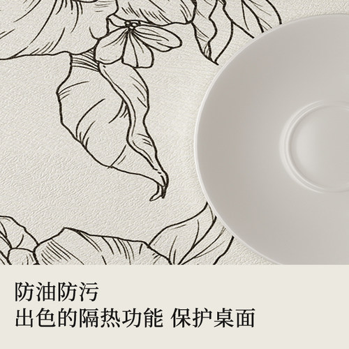 床头柜垫子防烫桌布防水防油冰箱洗衣机保护垫卧室床头柜防尘盖布 - 图3