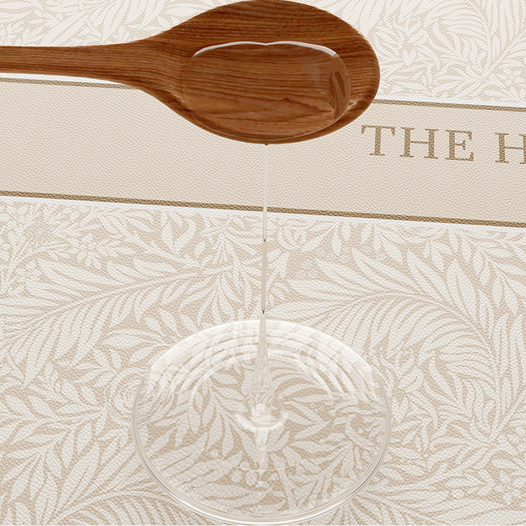 法式轻奢高级感圆形复古餐桌垫防水防油防烫桌布皮革保护垫桌垫 - 图2