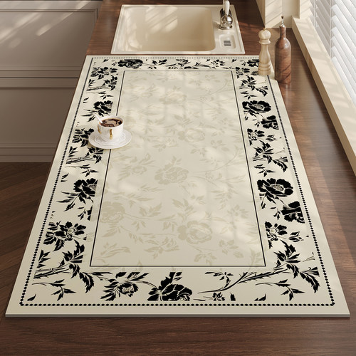 DMF法式风厨房沥水垫硅藻泥速干防霉杯垫浴室洗手台水龙头沥水垫 - 图1