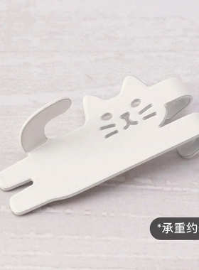日本Decole猫咪铁艺挂钩