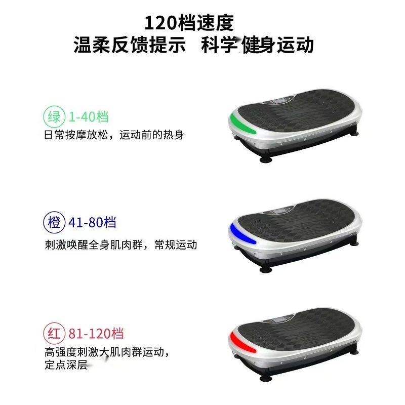 2023新款4D3电机甩脂机抖抖机男女瘦肚子全身减肥神器专业摇摆机_虎窝淘