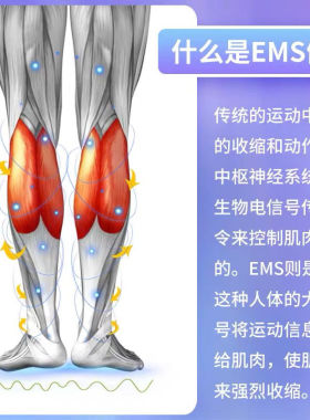 美腿垫沃脉EMS微电流小腿塑形