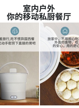 110V烧水壶威必立折叠304800ml