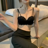 Бюстгальтер пуш-ап, нижнее белье, бюстгальтер без косточек, бюстгалтер, латексный комплект, увеличенная толщина