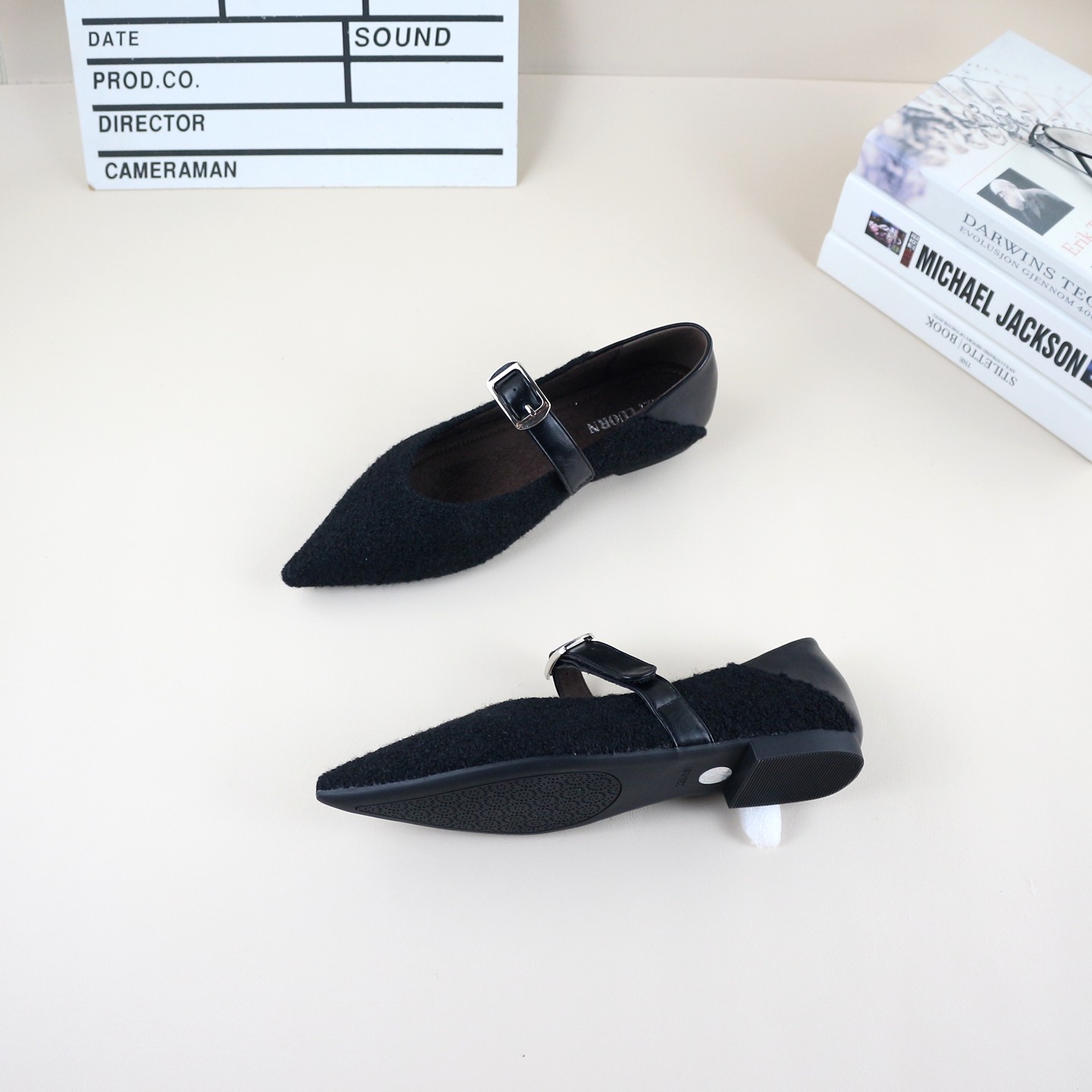 10春秋季新款平底尖头浅口织物透气法式仙女风百搭女玛丽珍单鞋,淘宝优惠券,粉丝福利购,淘宝优惠卷