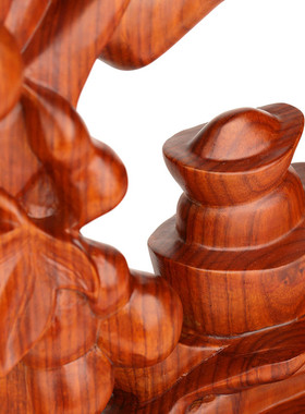 福字葫芦元宝招财雕刻创意工艺品