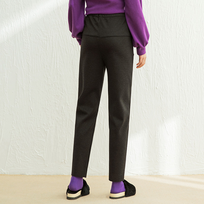 孕之彩孕妇2020秋冬加绒宽松直筒裤 孕之彩服饰孕妇直筒裤