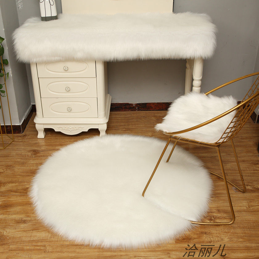 白色长毛垫子化妆台货架毛垫子包包鞋架长毛垫子珠宝化妆品展示垫,淘宝优惠券,粉丝福利购,淘宝优惠卷