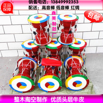 North Koreas long drum painted North Korean drum Adult North Korean drumbeat trumpet Childrens Long drum South Korean drum nation