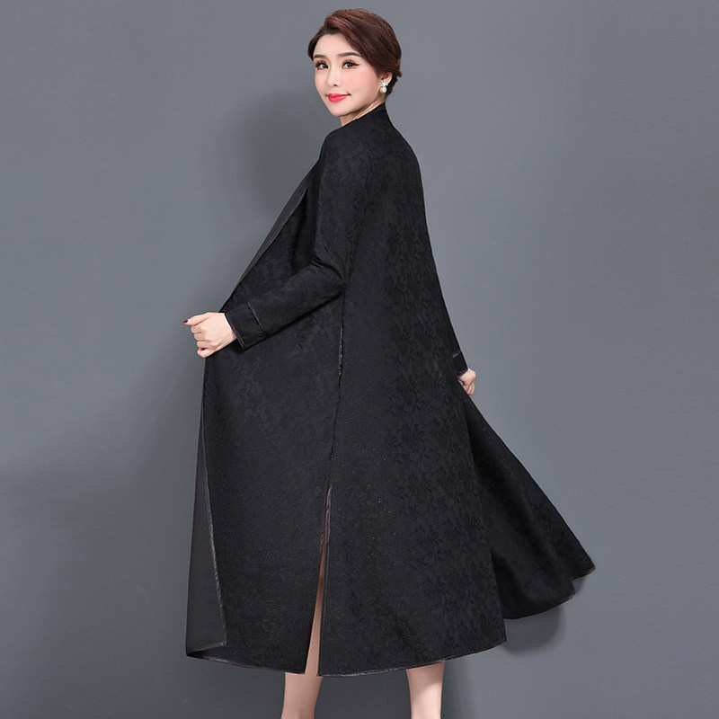 春秋蕾丝中长款气质韩版长袖披肩 芙黛怡短外套