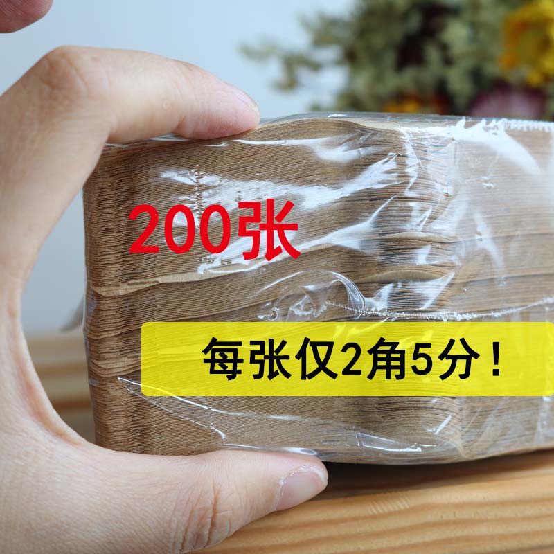 芬兰进口手冲咖啡豆虑漏纸104美式咖啡机过滤纸1*4大号家用纸漏斗-图0